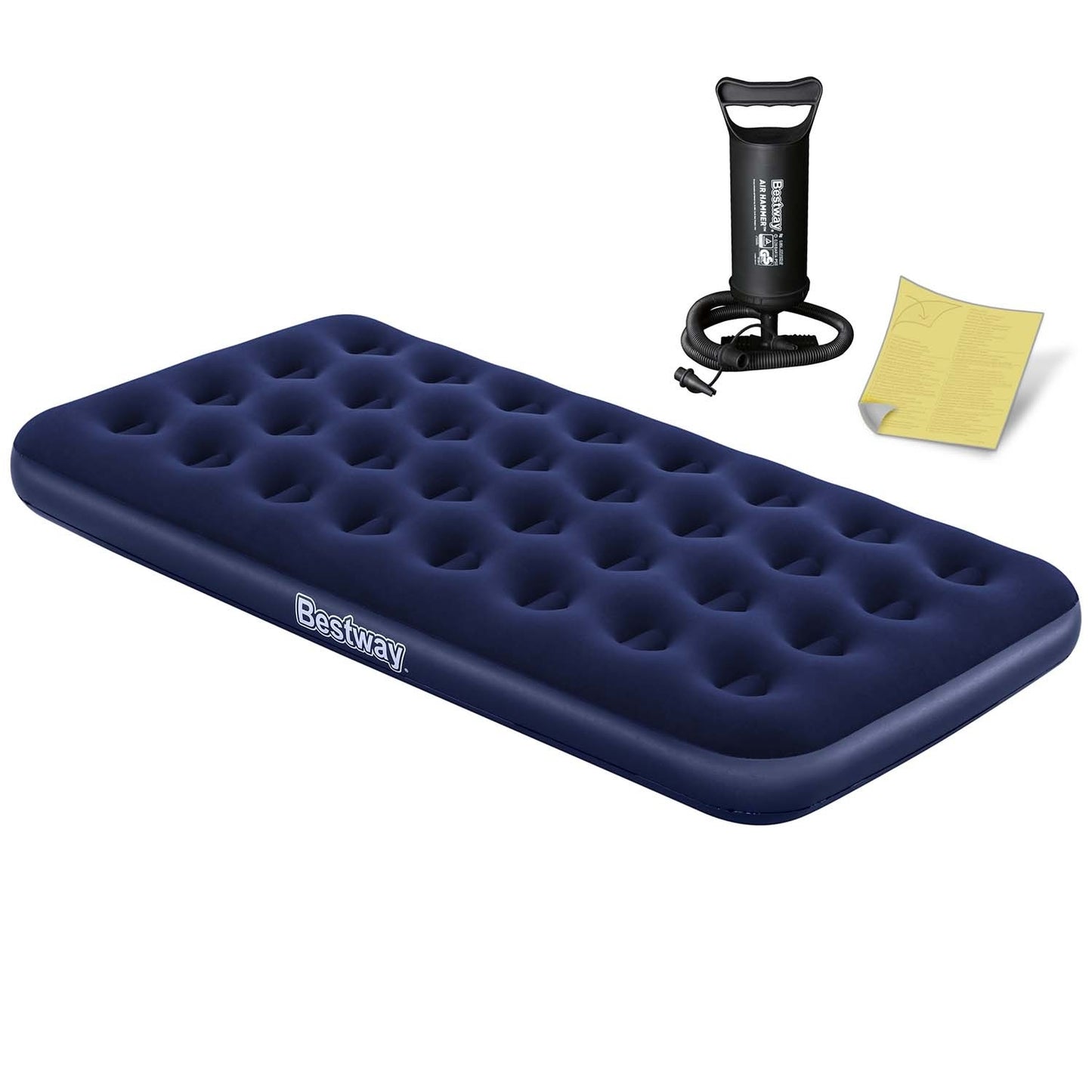 Inflatable mattress 188x99x22 cm with piston pump Bestway 67001