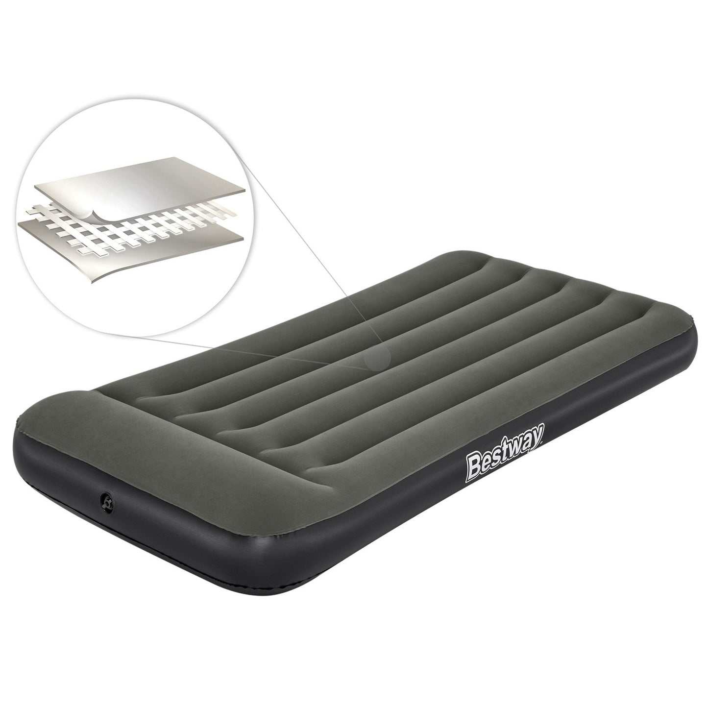 Inflatable mattress 188x99x30 cm single Bestway 67680