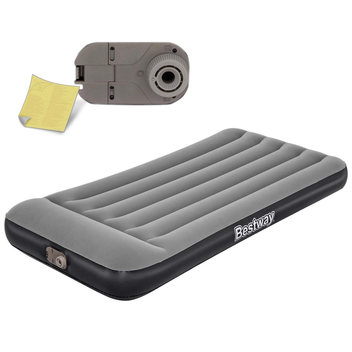 Inflatable mattress 188x99x30 cm with built-in electric pump Bestway 67556