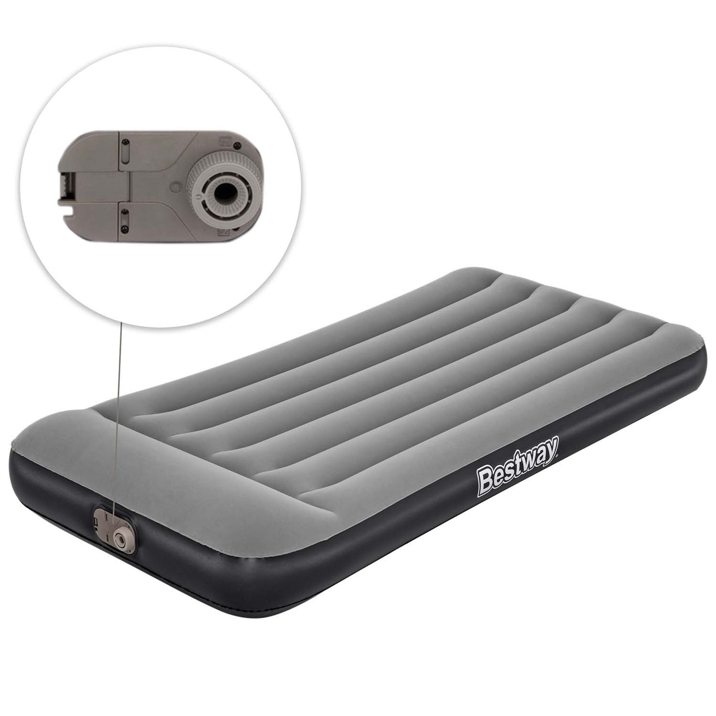 Inflatable mattress 188x99x30 cm with built-in electric pump Bestway 67556