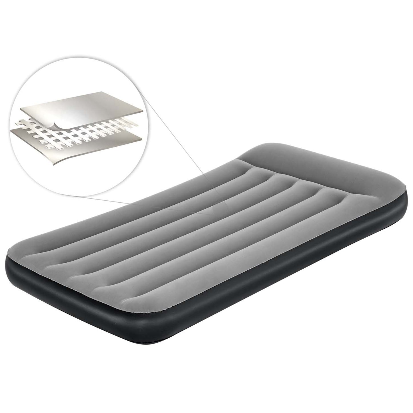 Inflatable mattress 188x99x30 cm with built-in electric pump Bestway 67556