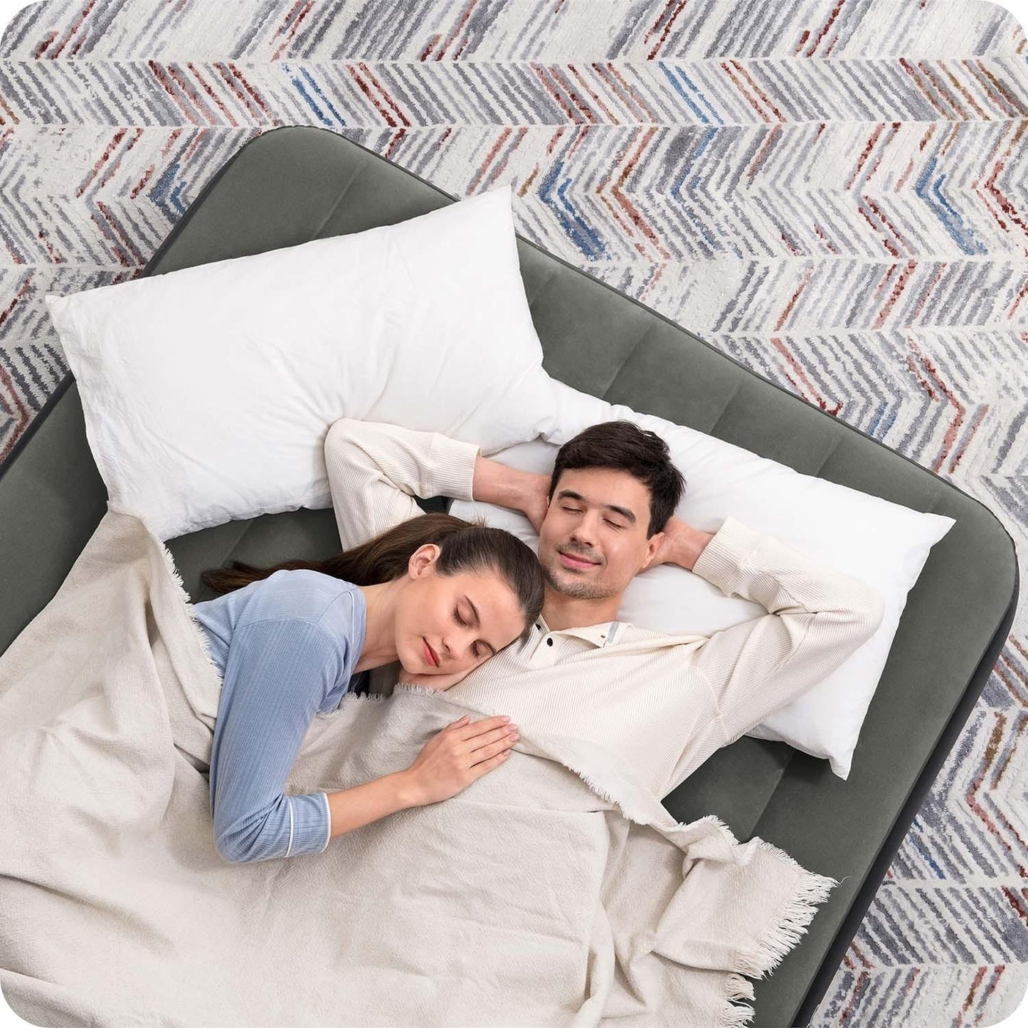 Inflatable mattress 191x137x25 cm for two people Bestway 6713M