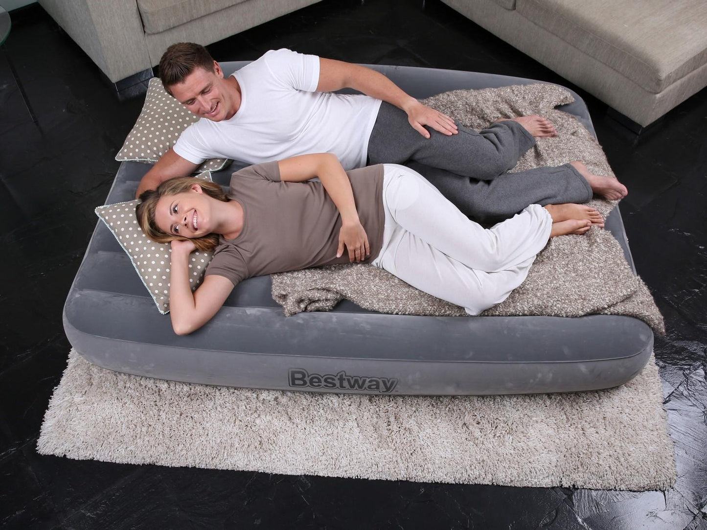 Inflatable mattress 191x137x25 cm for two people Bestway 67540