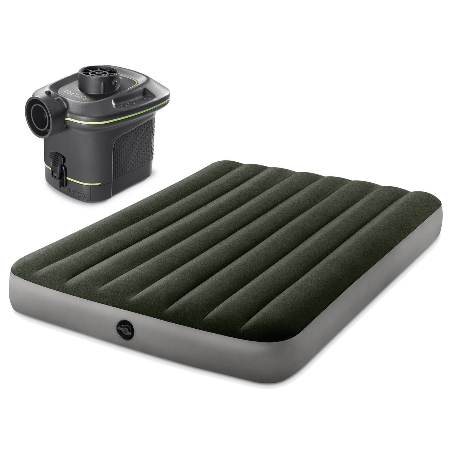 Inflatable mattress 191x137x25 cm with electric pump INTEX 64778