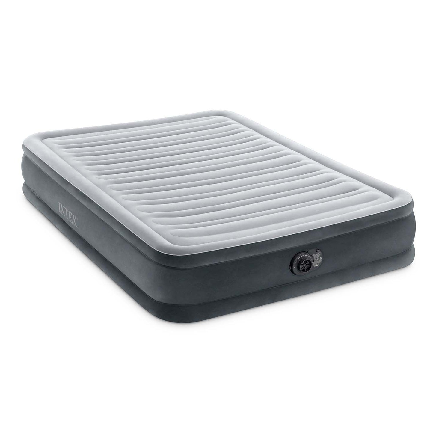 Inflatable mattress 191x137x33 cm with built-in electric pump INTEX 67768ND