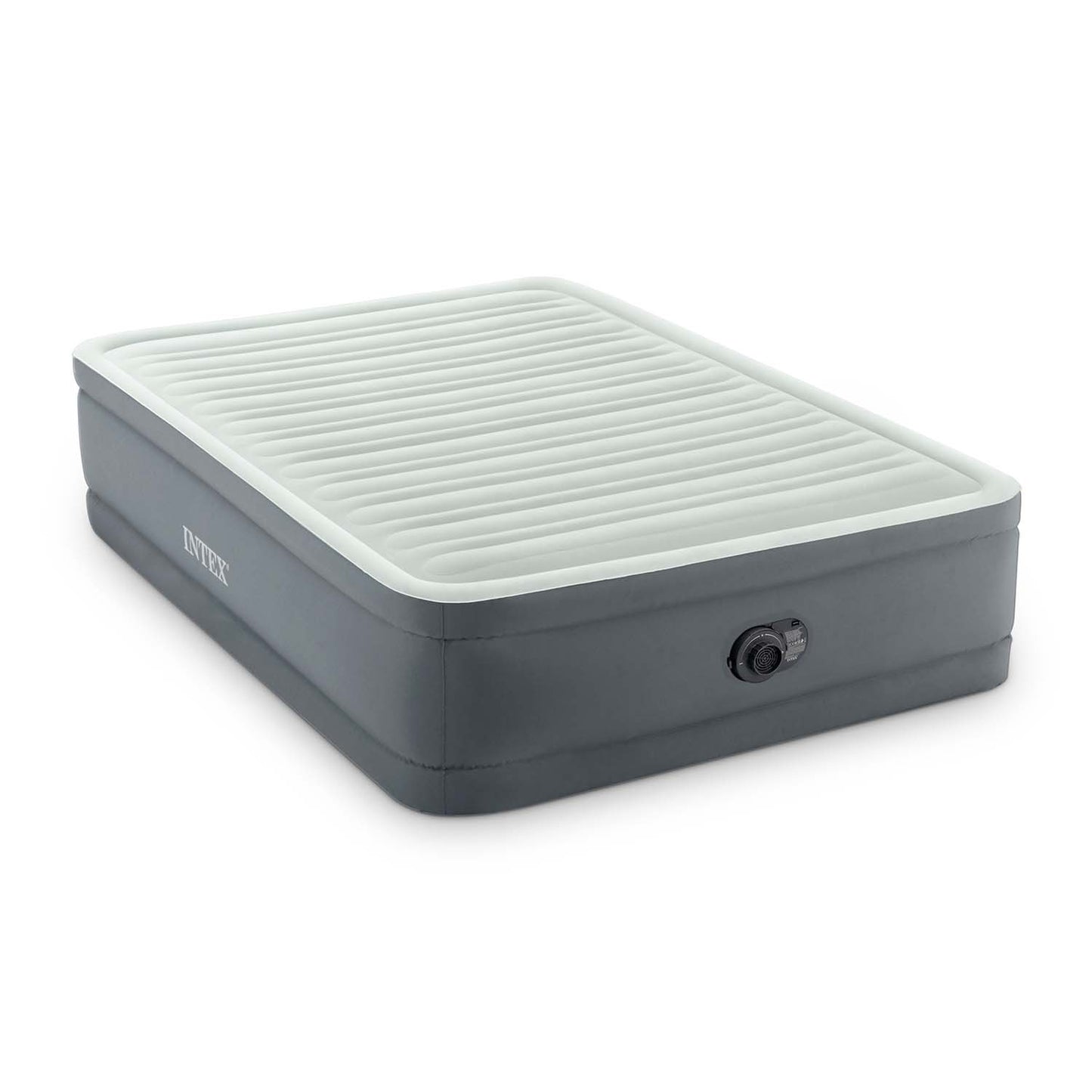 Inflatable mattress 191x137x46 cm with built-in electric pump INTEX 64904ND