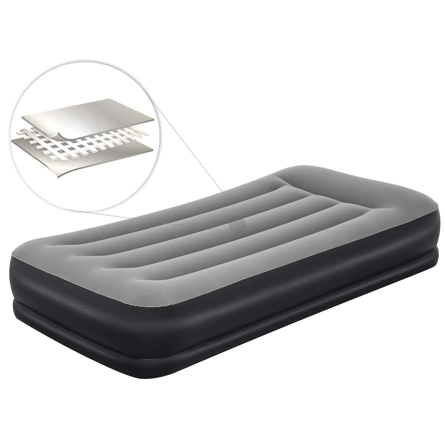 Inflatable mattress 191x97x36 cm with built-in electric pump Bestway 67723