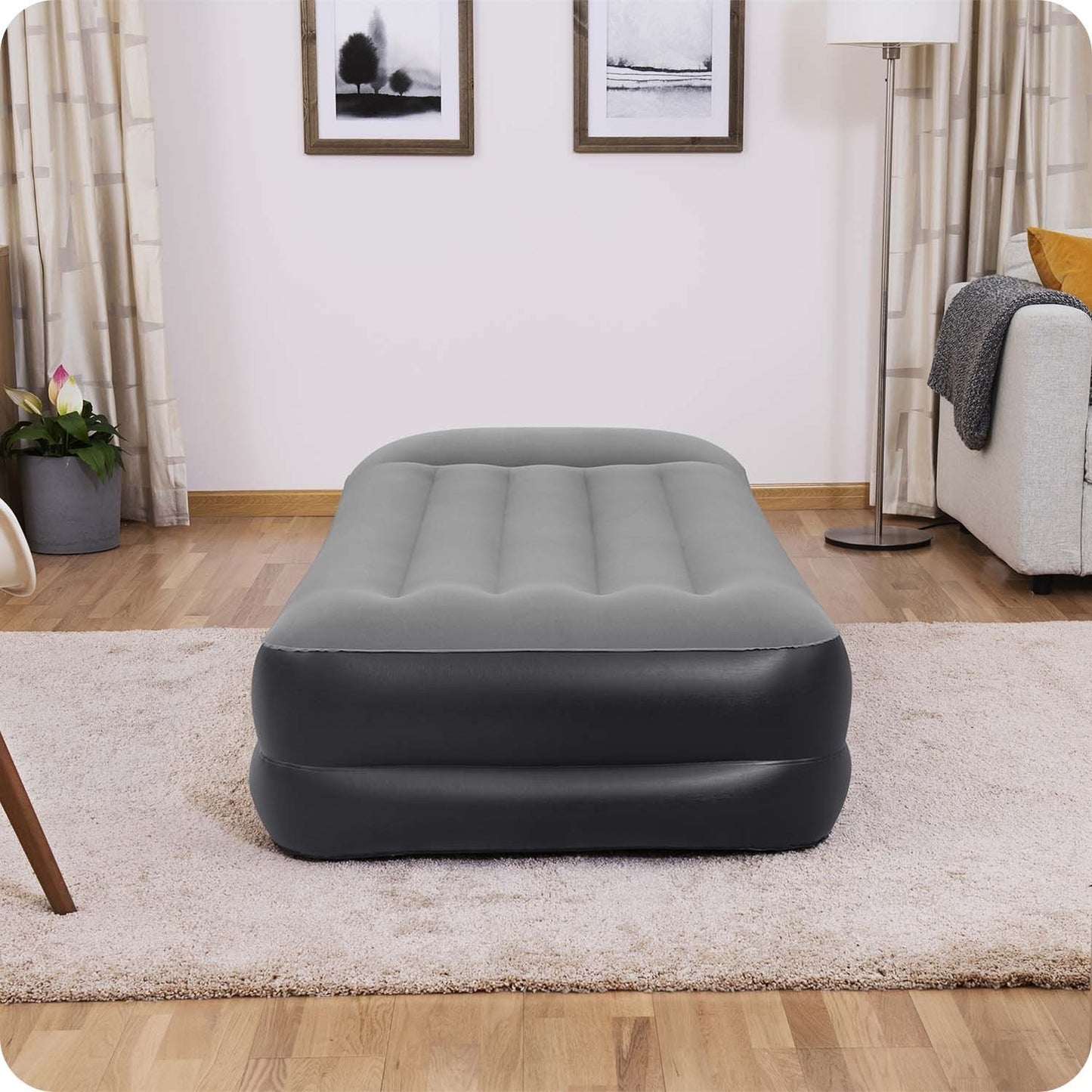 Inflatable mattress 191x97x46 cm with built-in electric pump Bestway 67401