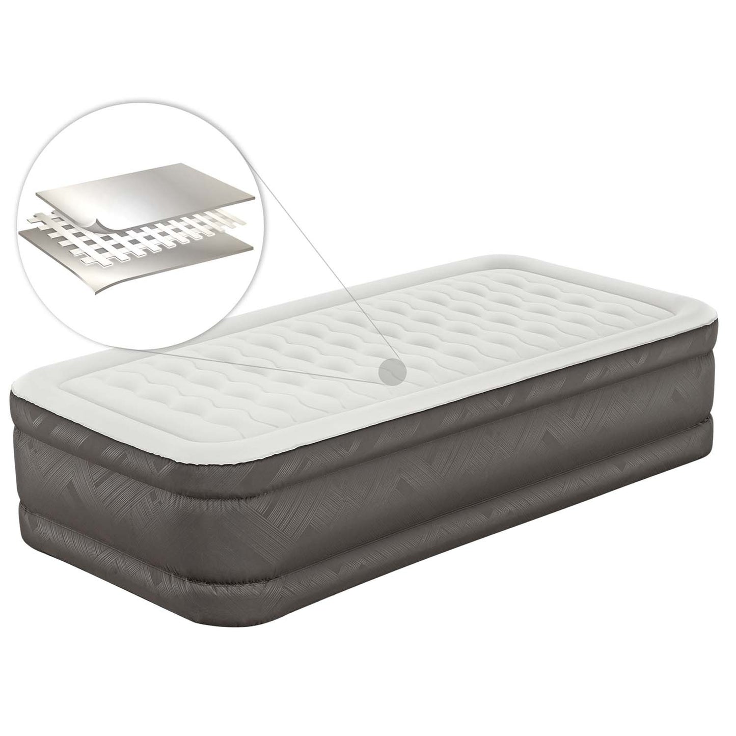 Inflatable mattress 191x97x46 cm with built-in electric pump Bestway 69048