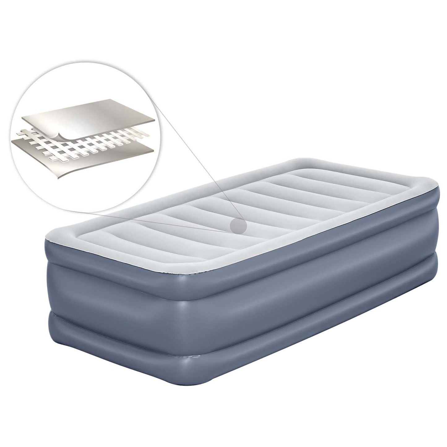 Inflatable mattress 191x97x51 cm with built-in electric pump Bestway 6713G