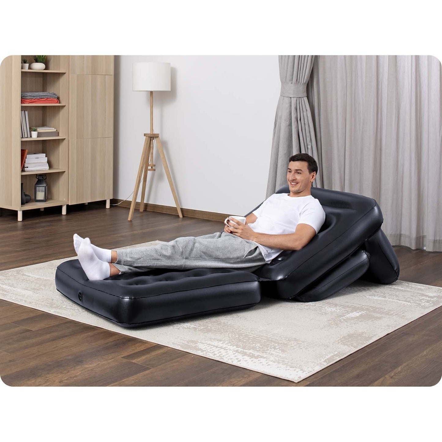 Inflatable mattress 191x97x64 cm single armchair Bestway 75114