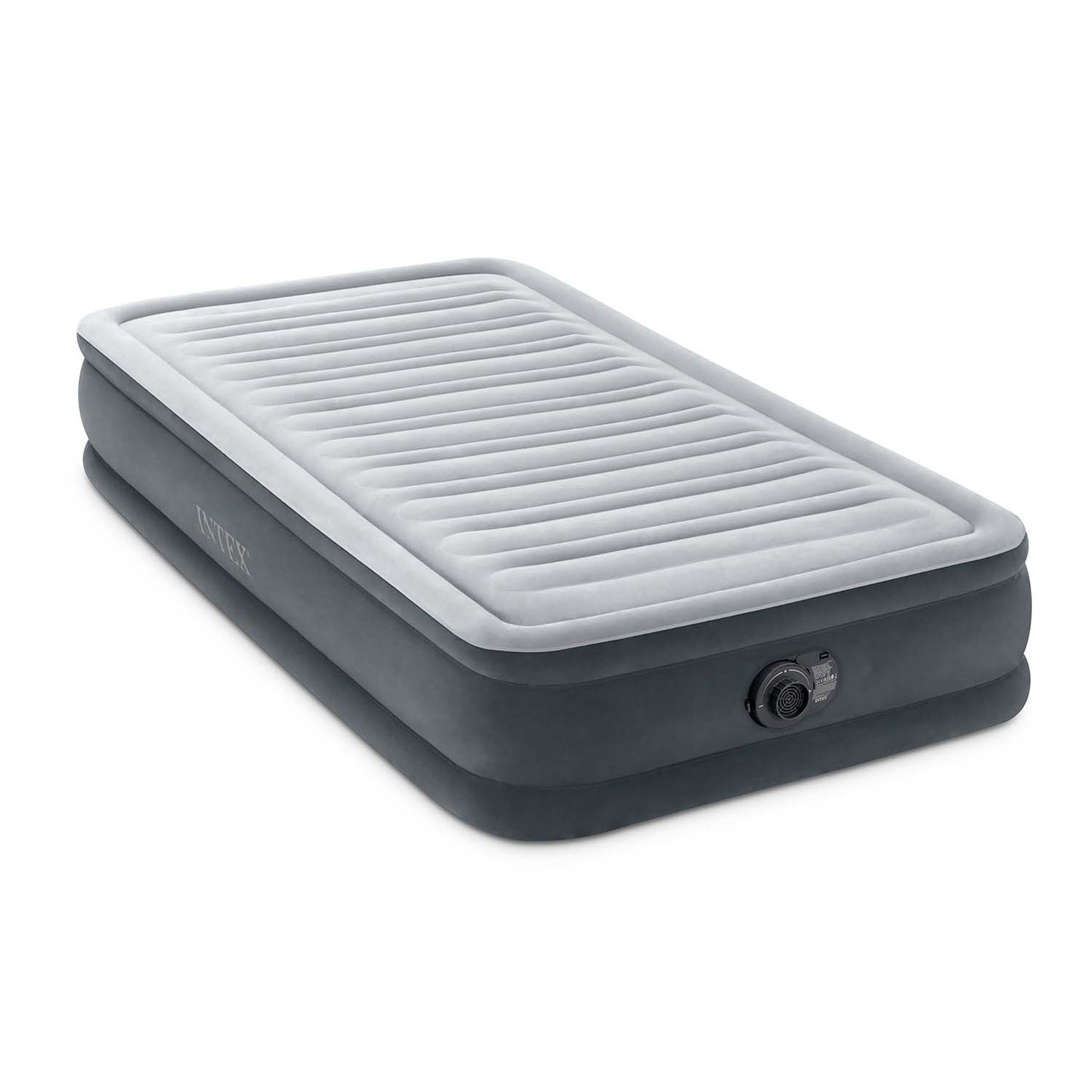 Inflatable mattress 191x99x33 cm with built-in electric pump INTEX 67766ND