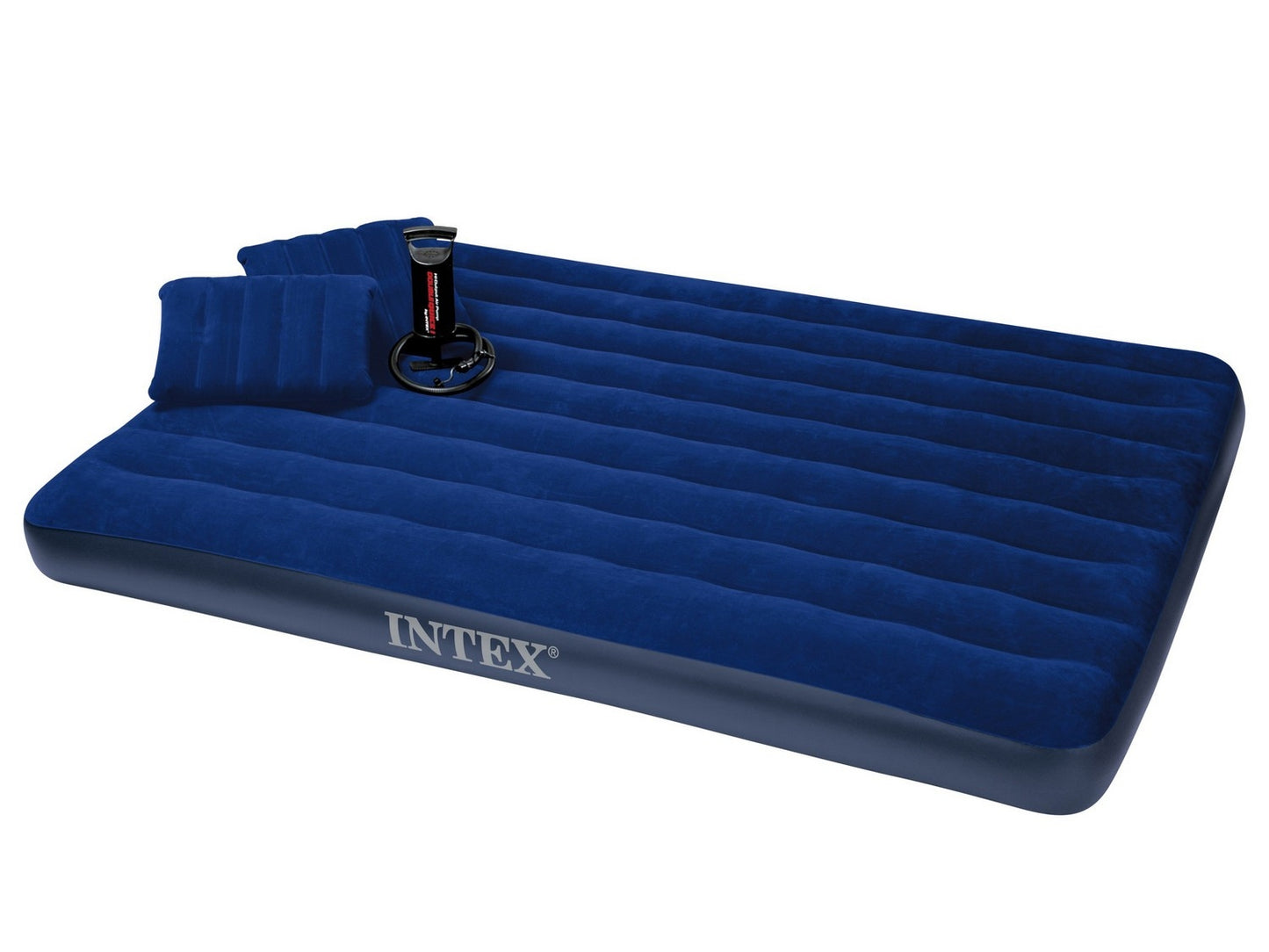 Inflatable mattress 203x152x22 cm with INTEX 68765 piston pump