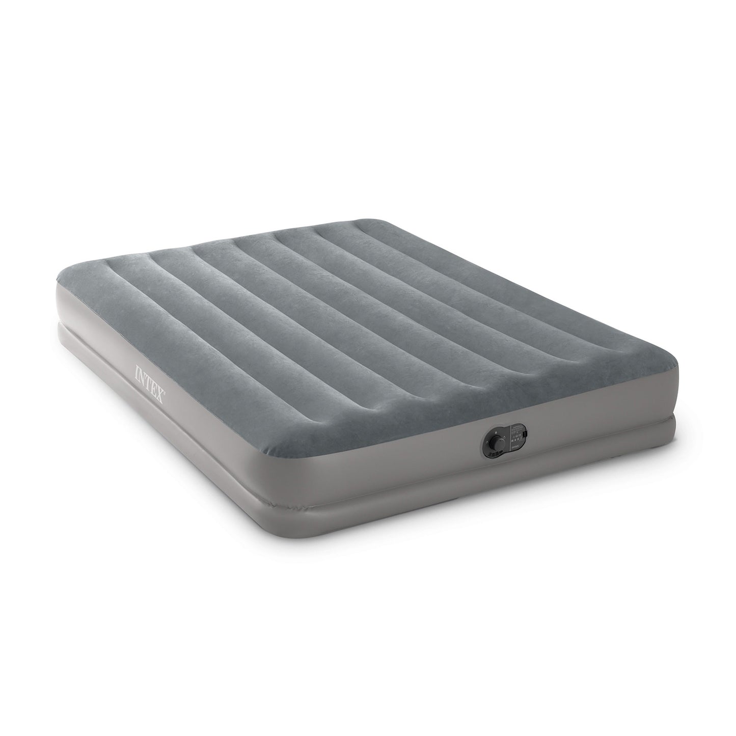 Inflatable mattress 203x152x30 cm with built-in electric pump INTEX 64114