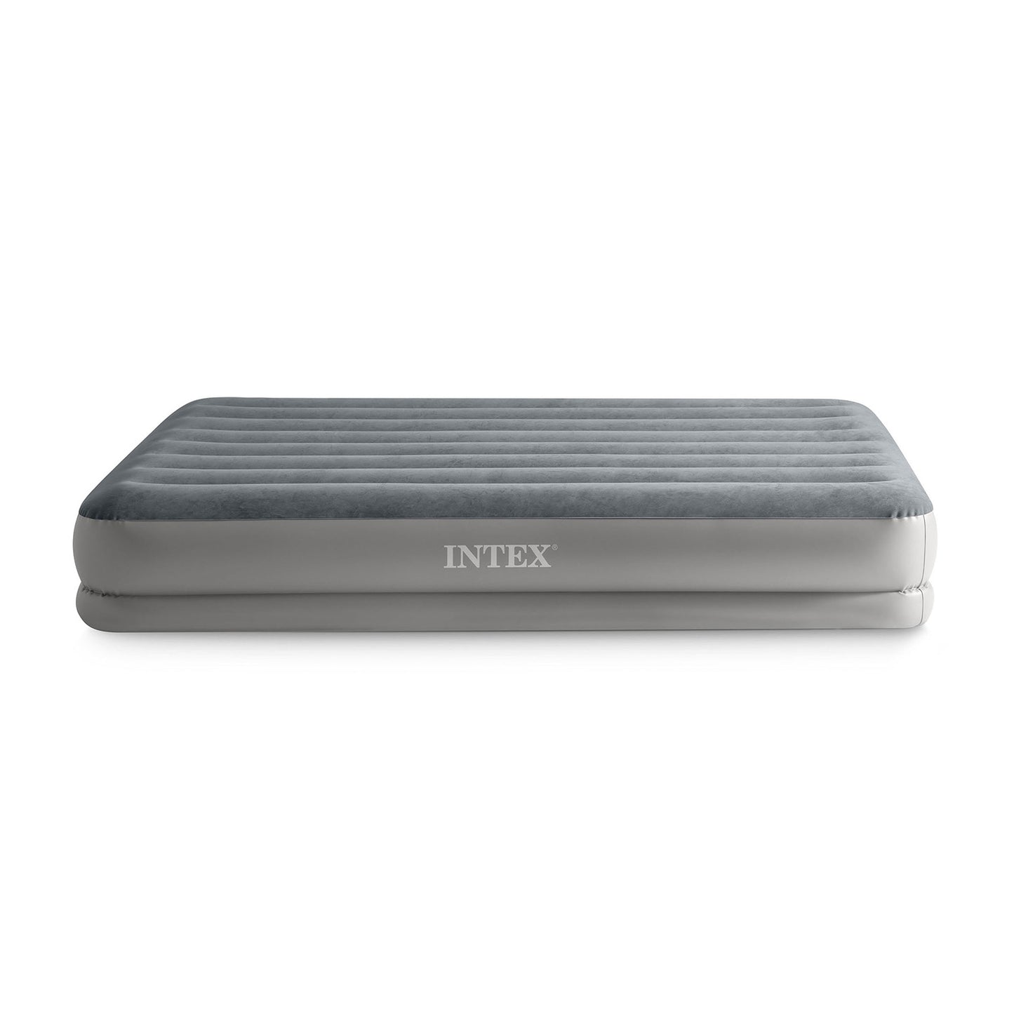 Inflatable mattress 203x152x30 cm with built-in electric pump INTEX 64114