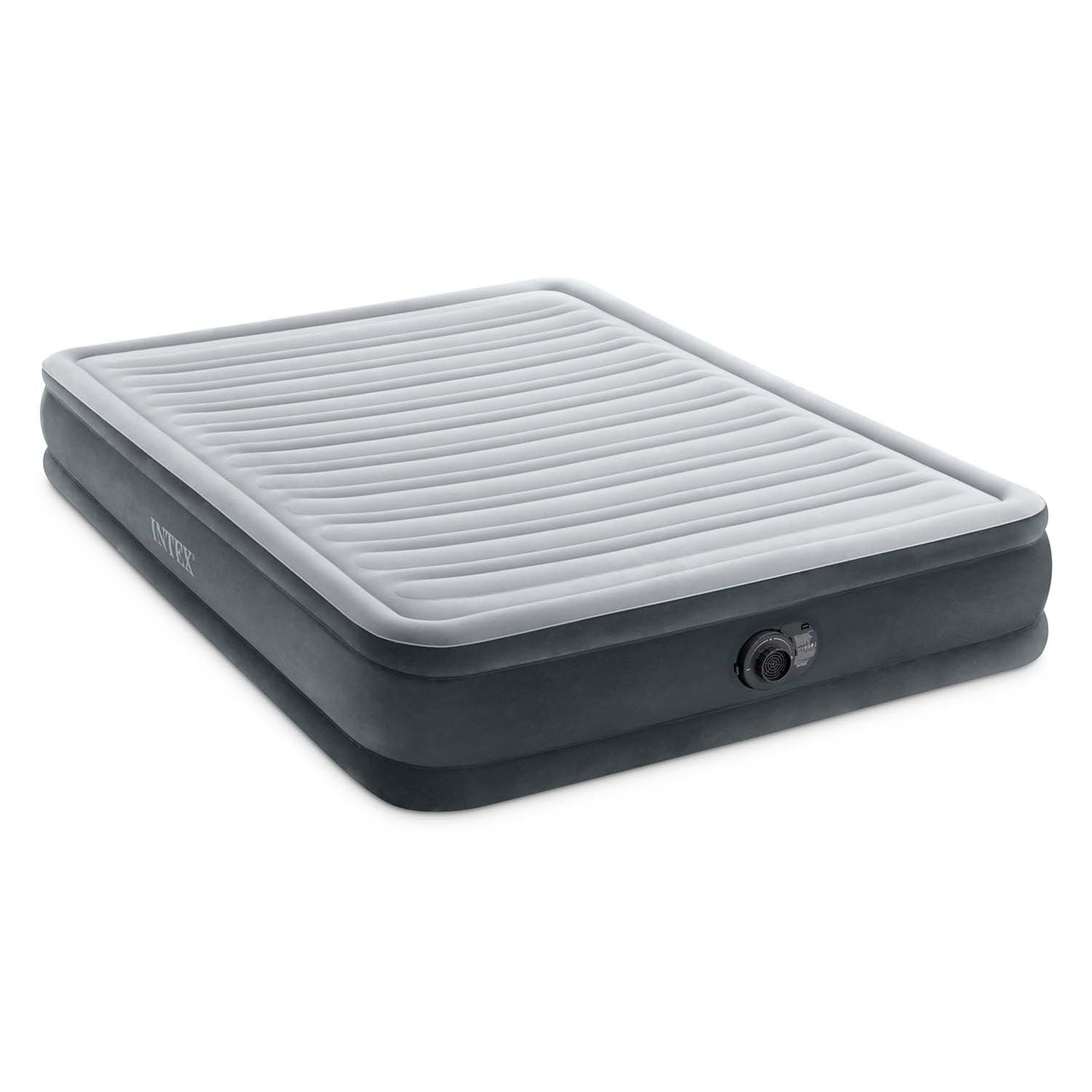 Inflatable mattress 203x152x33 cm with built-in electric pump INTEX 67770ND