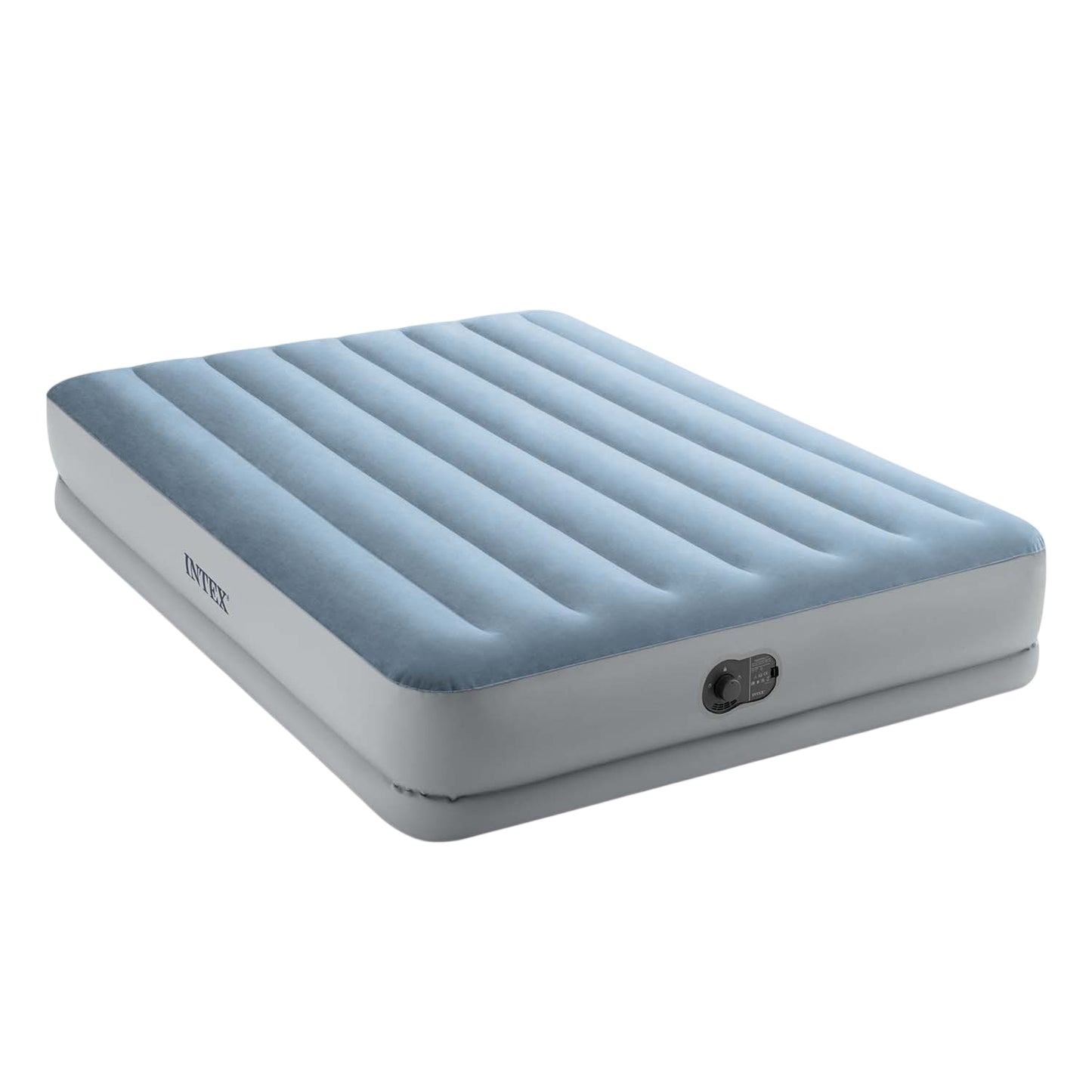 Inflatable mattress 203x152x36 cm with built-in electric pump INTEX 64159