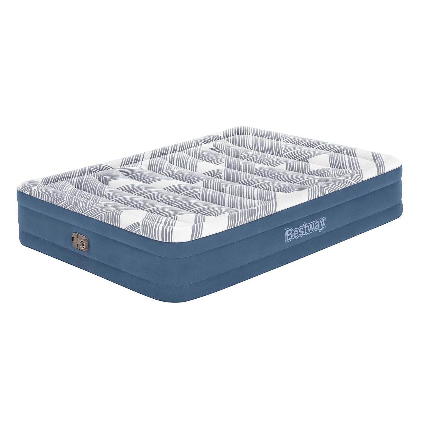 Inflatable mattress 203x152x36 cm with built-in pump Bestway 6712Y