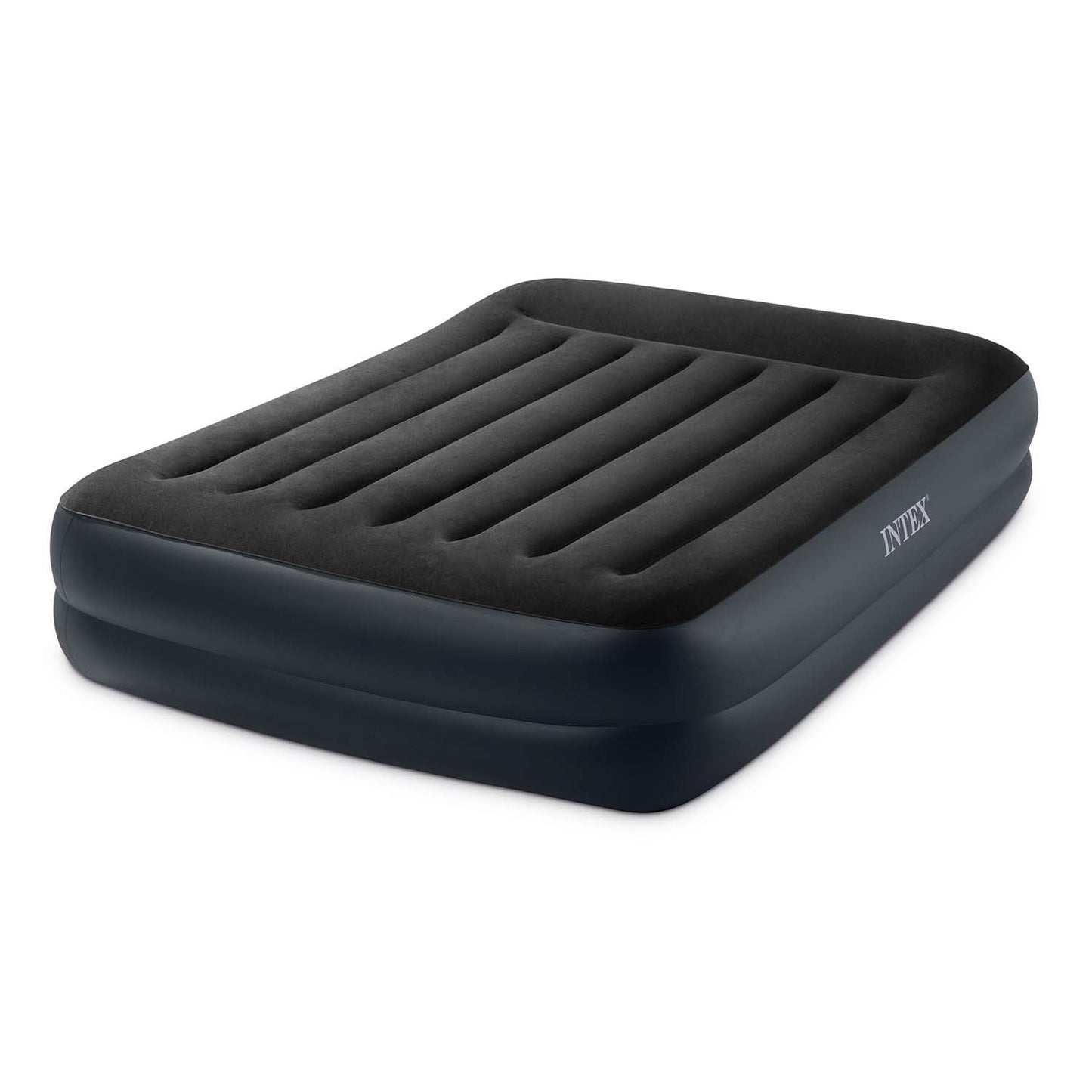 Inflatable mattress 203x152x42 cm with built-in electric pump INTEX 64124