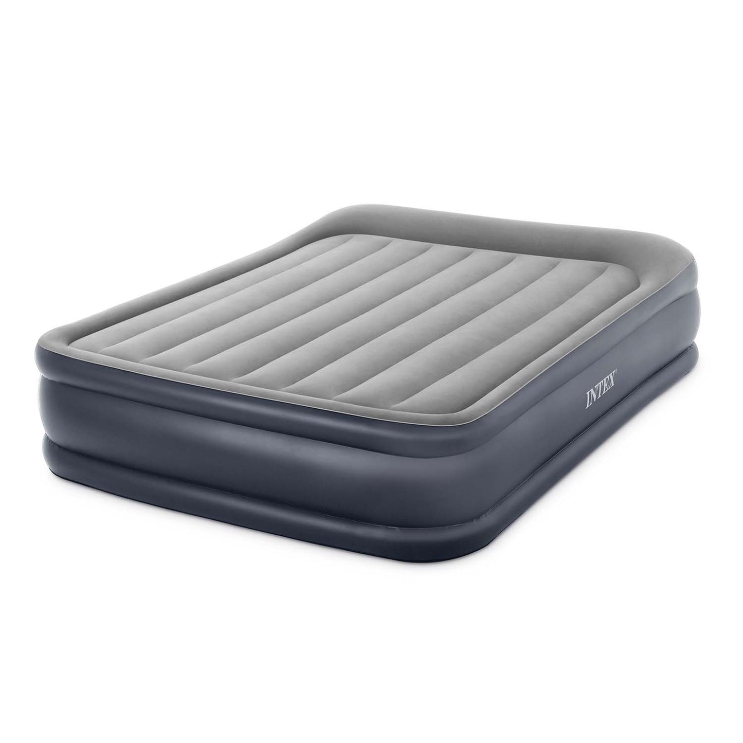 Inflatable mattress 203x152x42 cm with built-in electric pump INTEX 64136ND