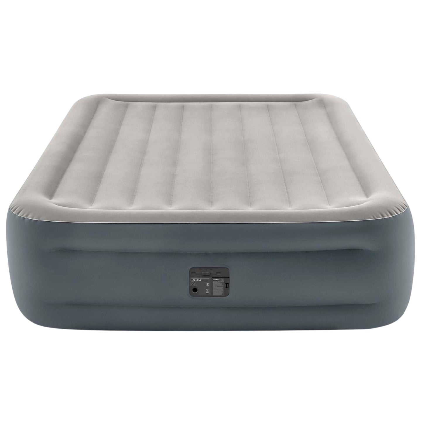 Inflatable mattress 203x152x46 cm with built-in electric pump INTEX 64126