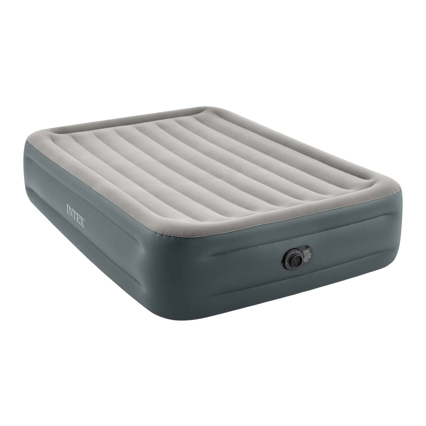 Inflatable mattress 203x152x46 cm with built-in electric pump INTEX 64126ND