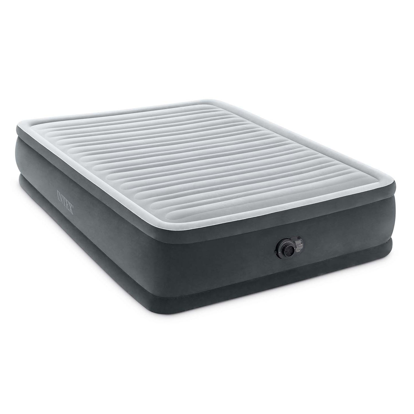 Inflatable mattress 203x152x46 cm with built-in electric pump INTEX 64414ND