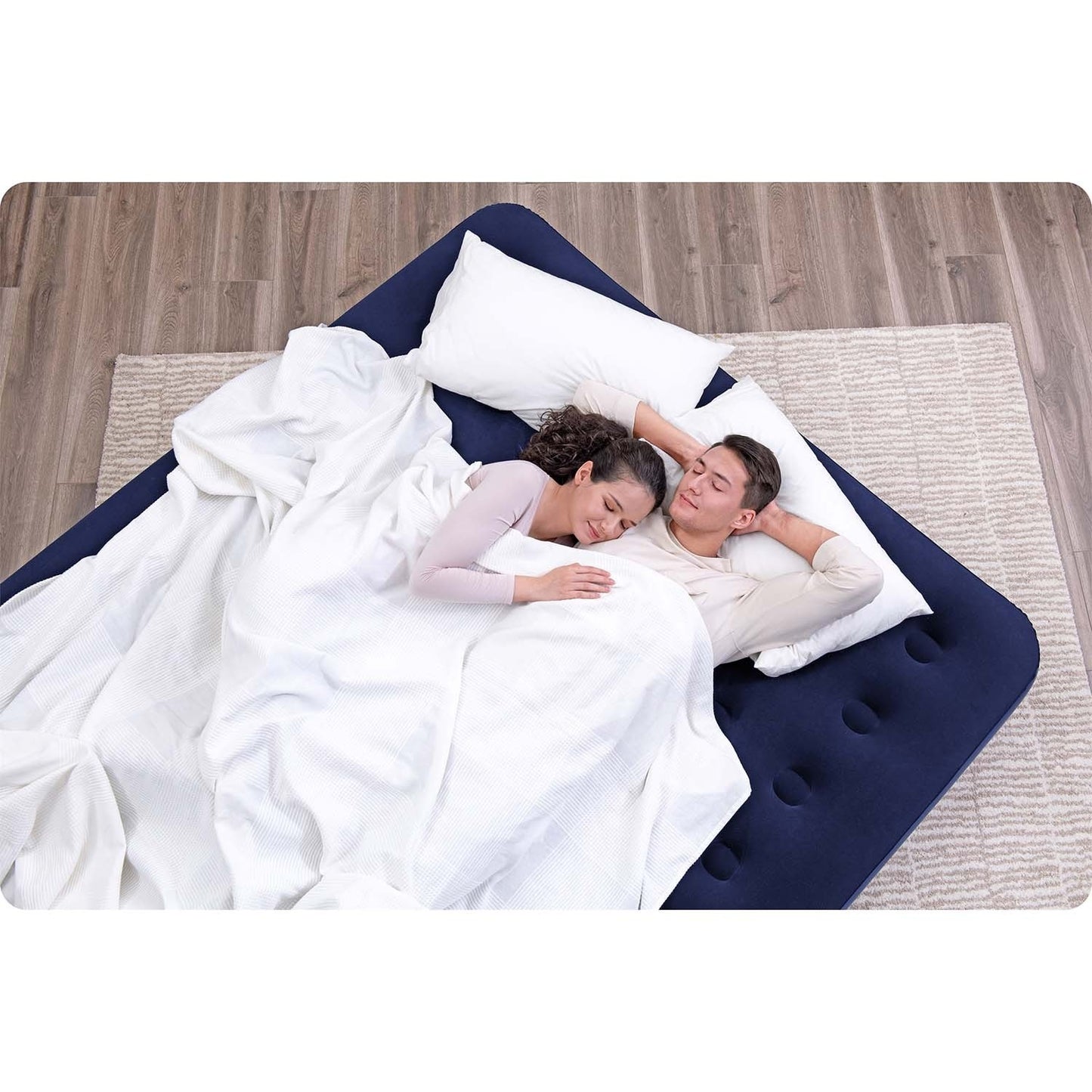 Inflatable mattress 203x183x22 cm for two people Bestway 67004