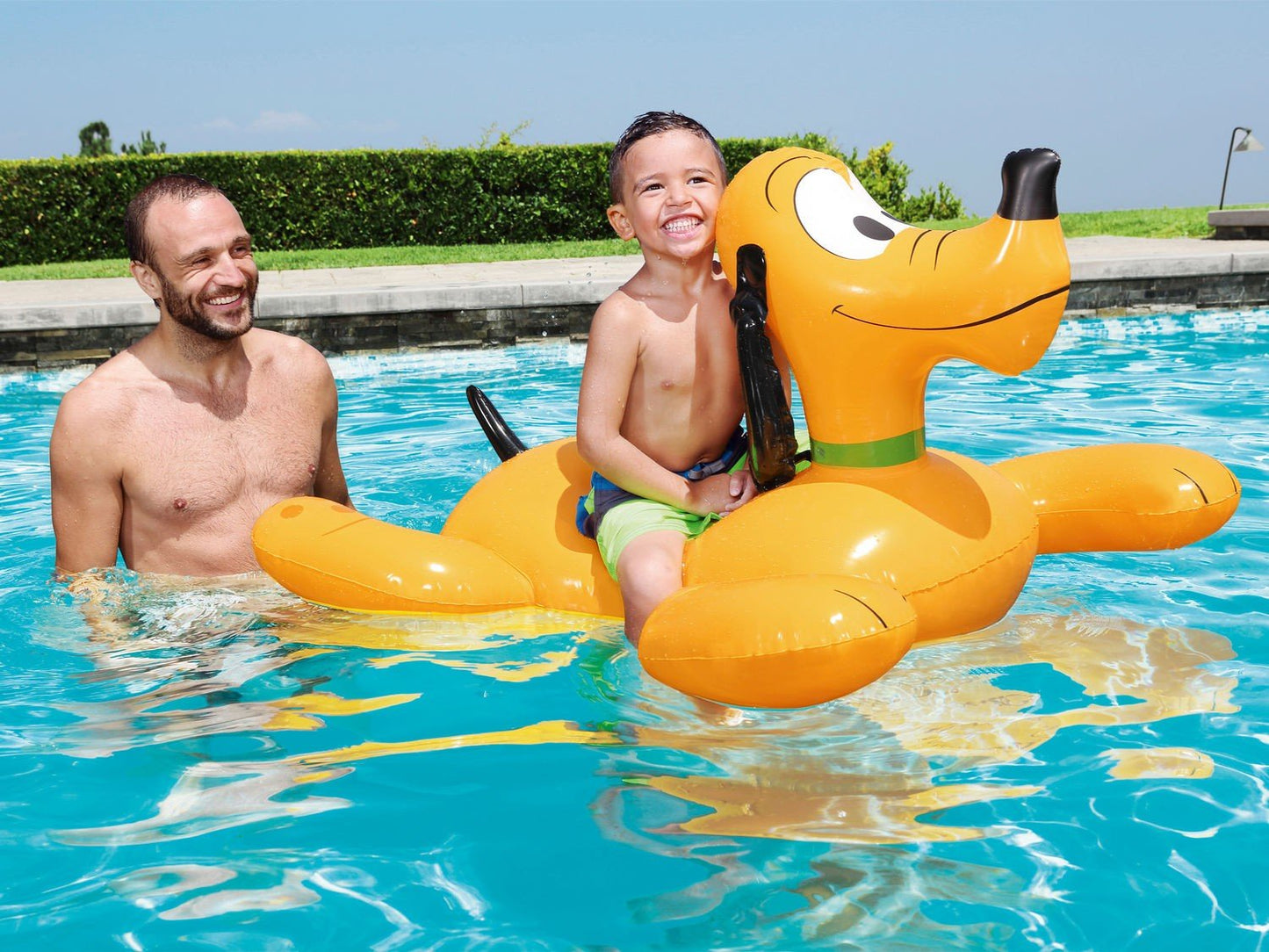 Inflatable mattress Pluto Dog 117 x 107 cm Bestway 91074