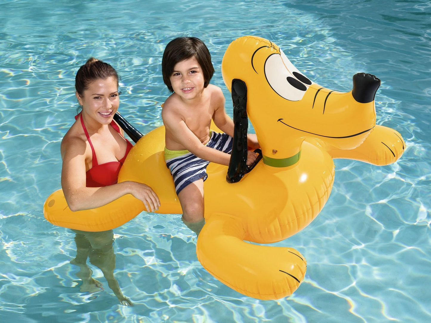 Inflatable mattress Pluto Dog 117 x 107 cm Bestway 91074