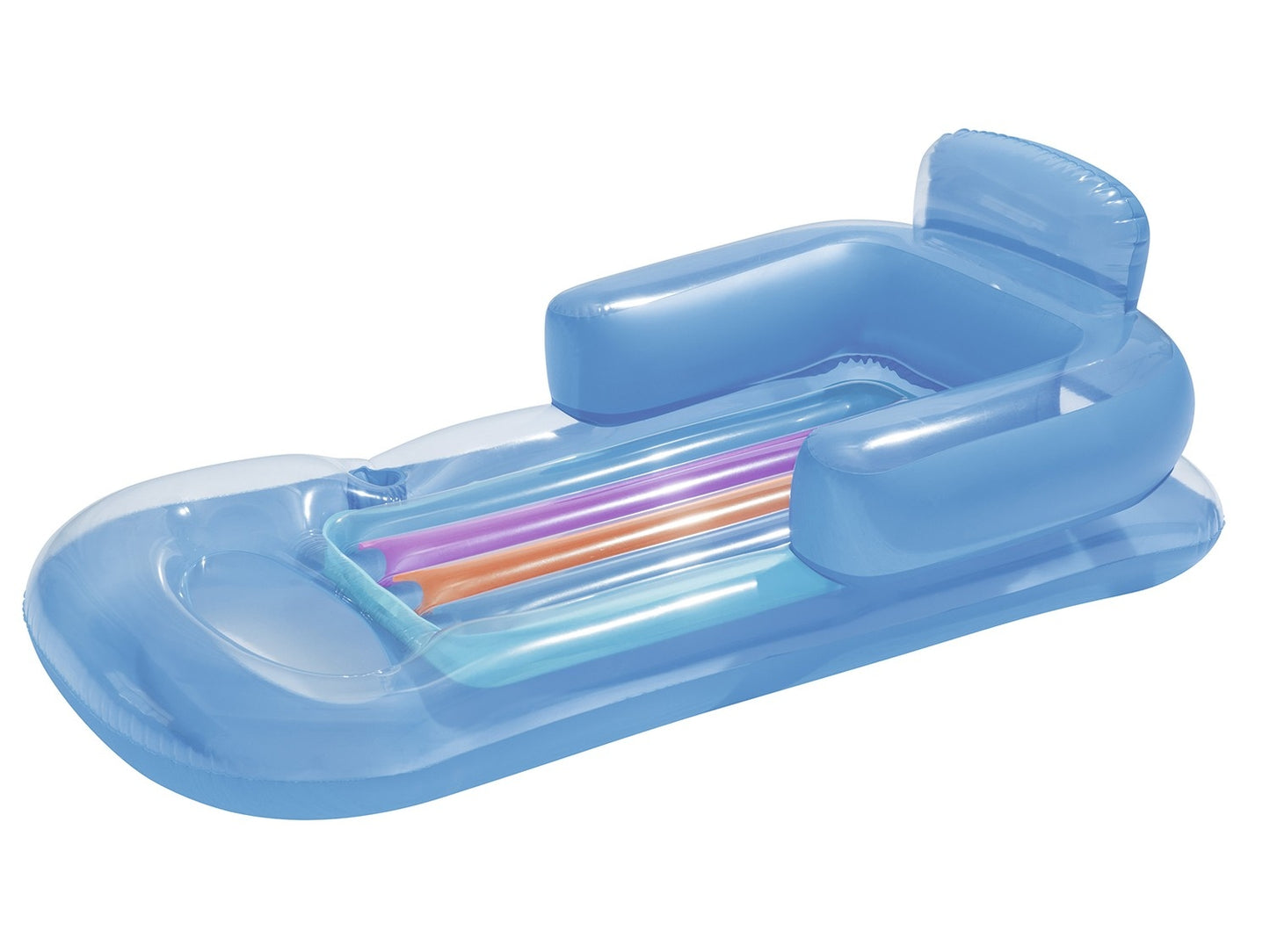 Inflatable mattress, armchair, deckchair 161 x 84 cm Bestway 43028 blue