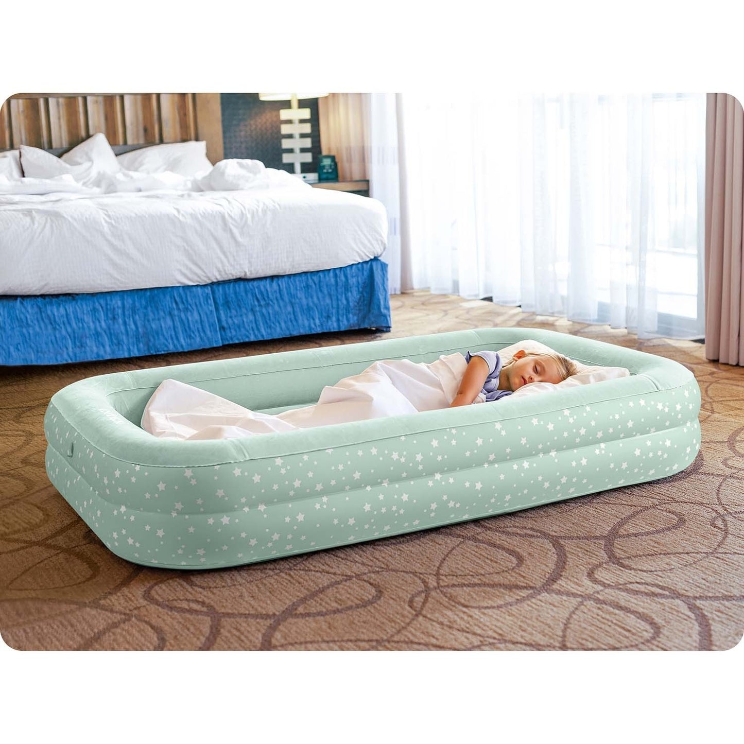 Inflatable mattress for children 168x107x25 cm INTEX 66810