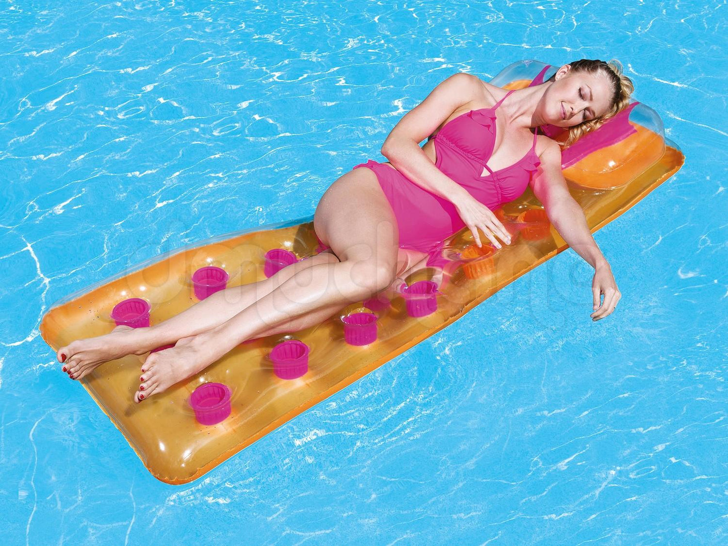 Inflatable mattress for swimming 3 colors 188 x 71 cm Bestway 43015 blue