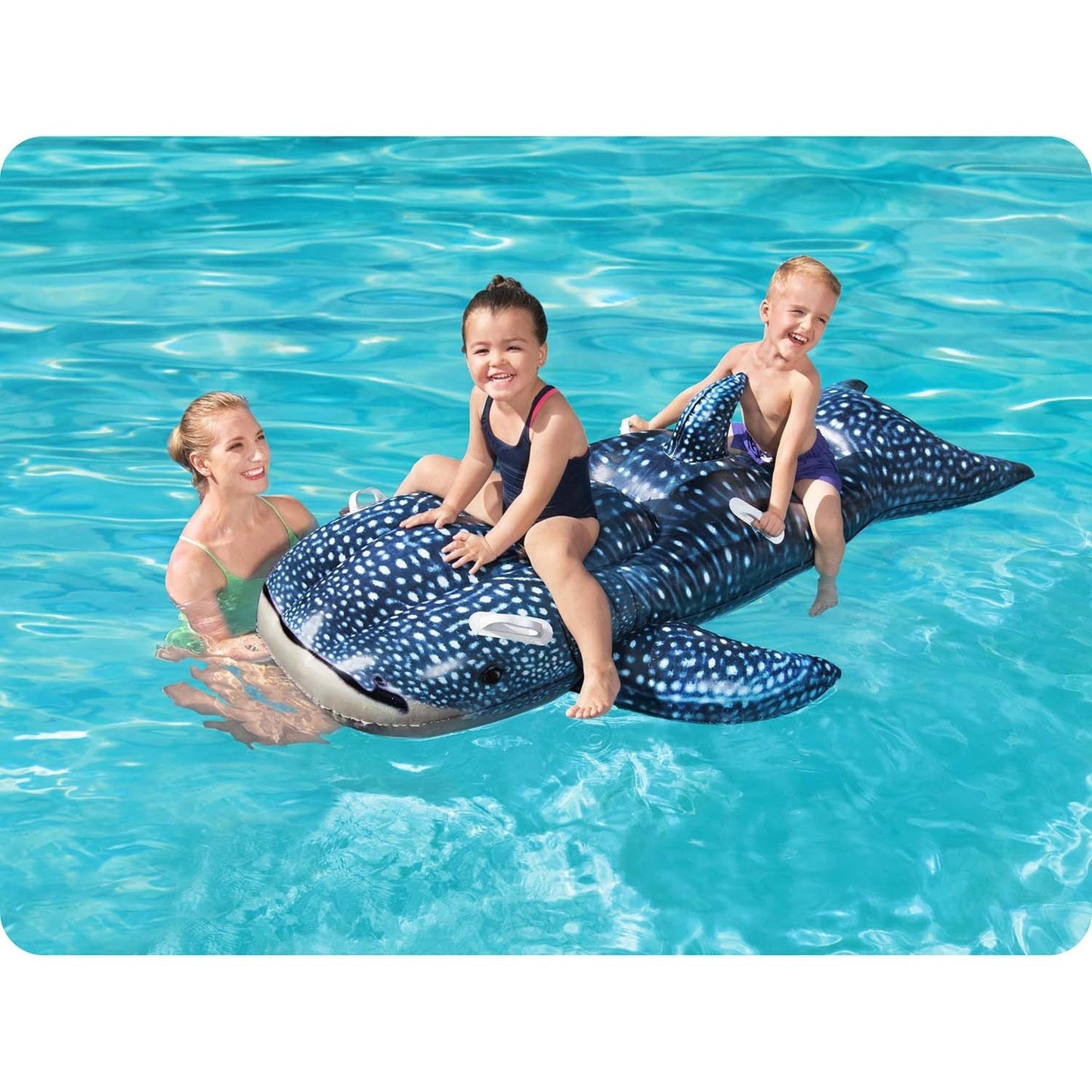 Inflatable mattress shark 193 x 122 cm Bestway 41482
