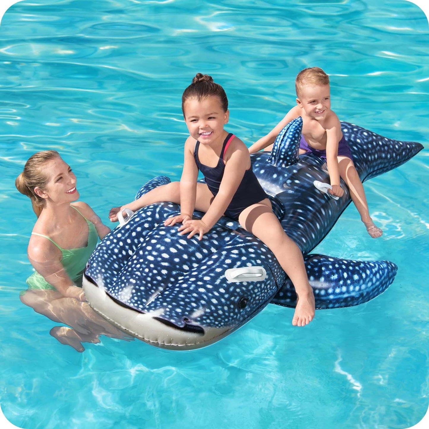 Inflatable mattress shark 193 x 122 cm Bestway 41482