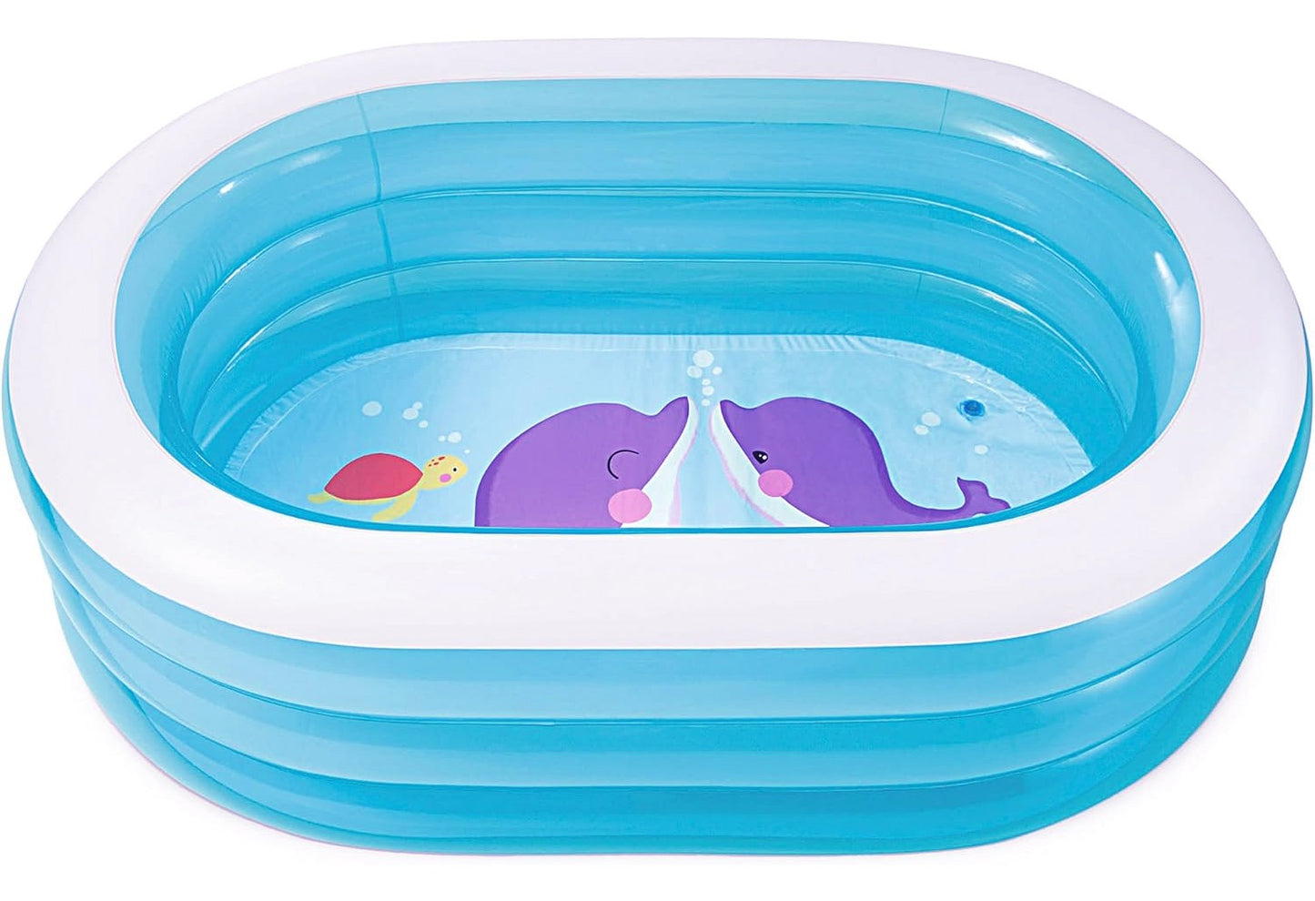 Inflatable oval paddling pool for children 163x109x46 cm INTEX 57482