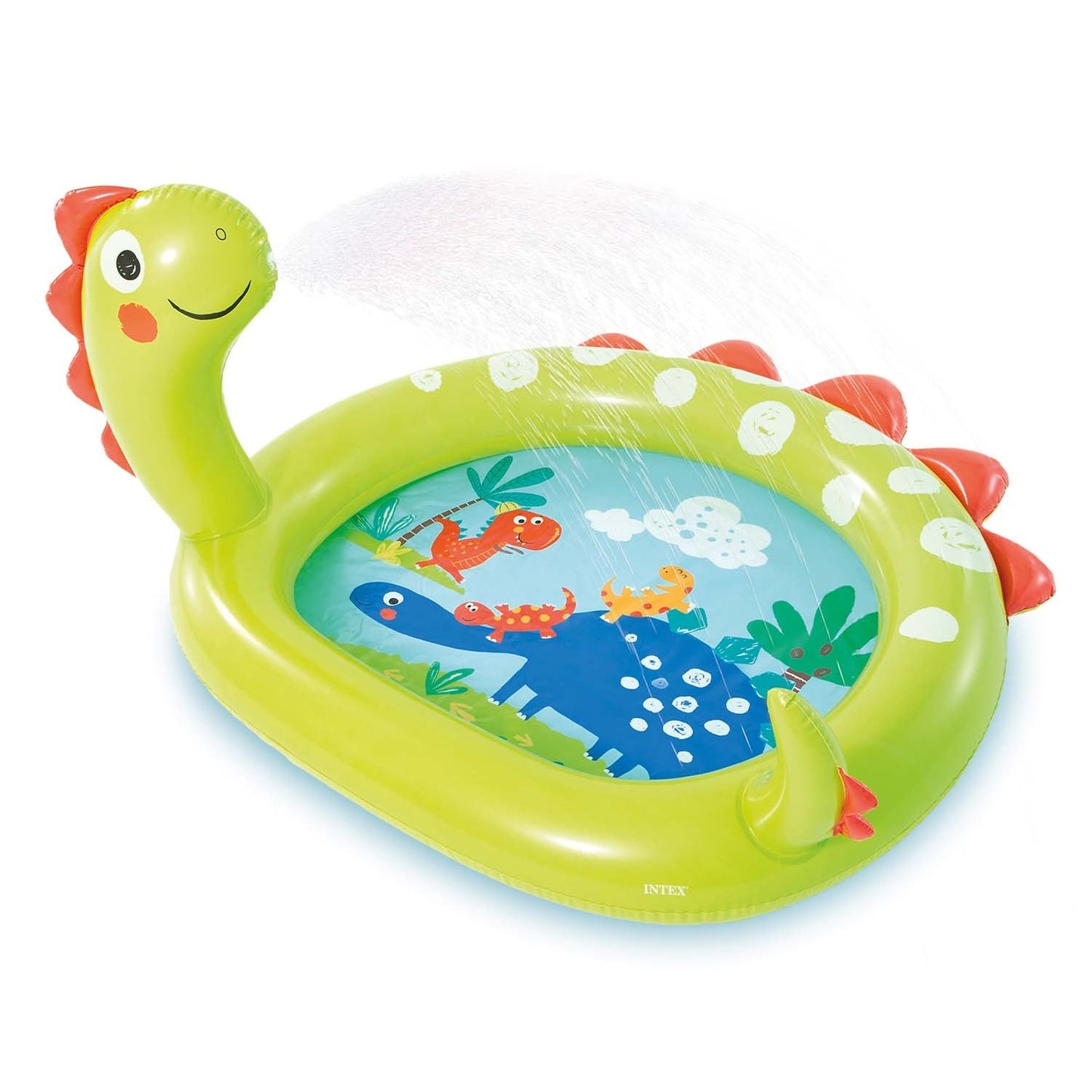 Inflatable paddling pool Dinosaur 119 x 109 x 66 cm Intex 58437