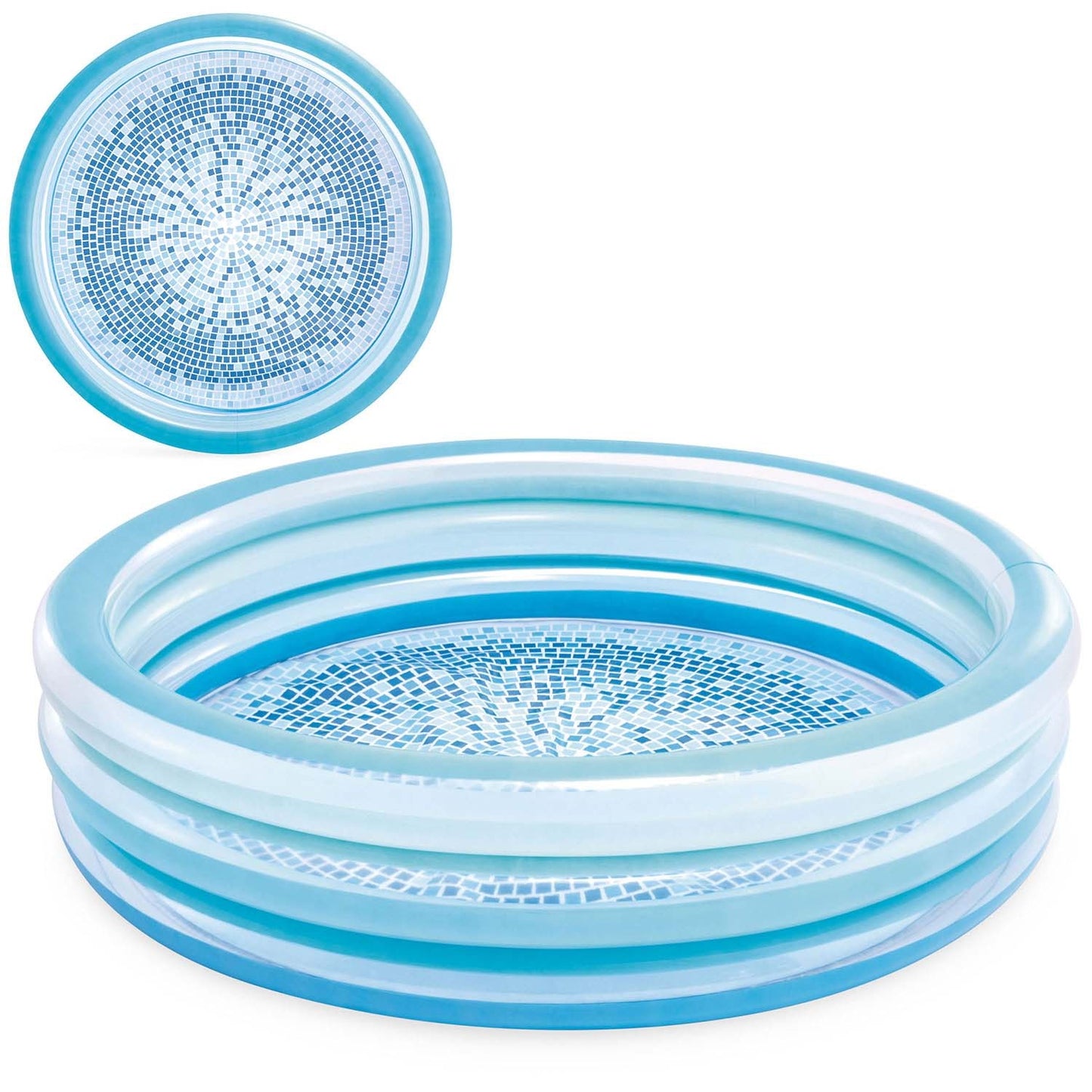 Inflatable paddling pool Mosaic 147x33 cm INTEX 58467