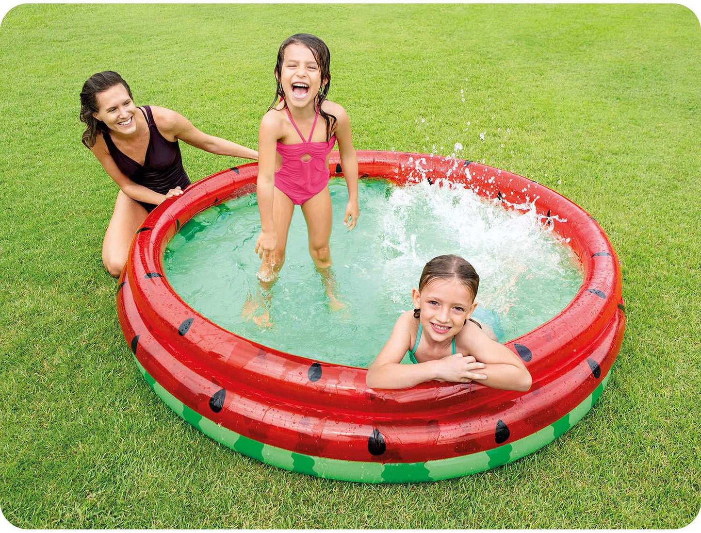 Inflatable paddling pool for children watermelon INTEX 58448
