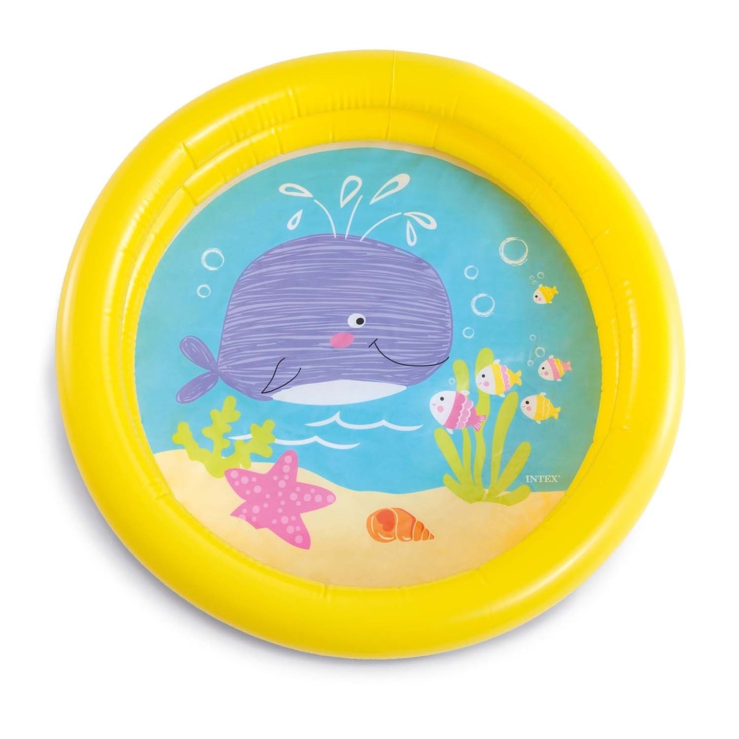 Inflatable paddling pool with a whale 61 x 15 cm Intex 59409