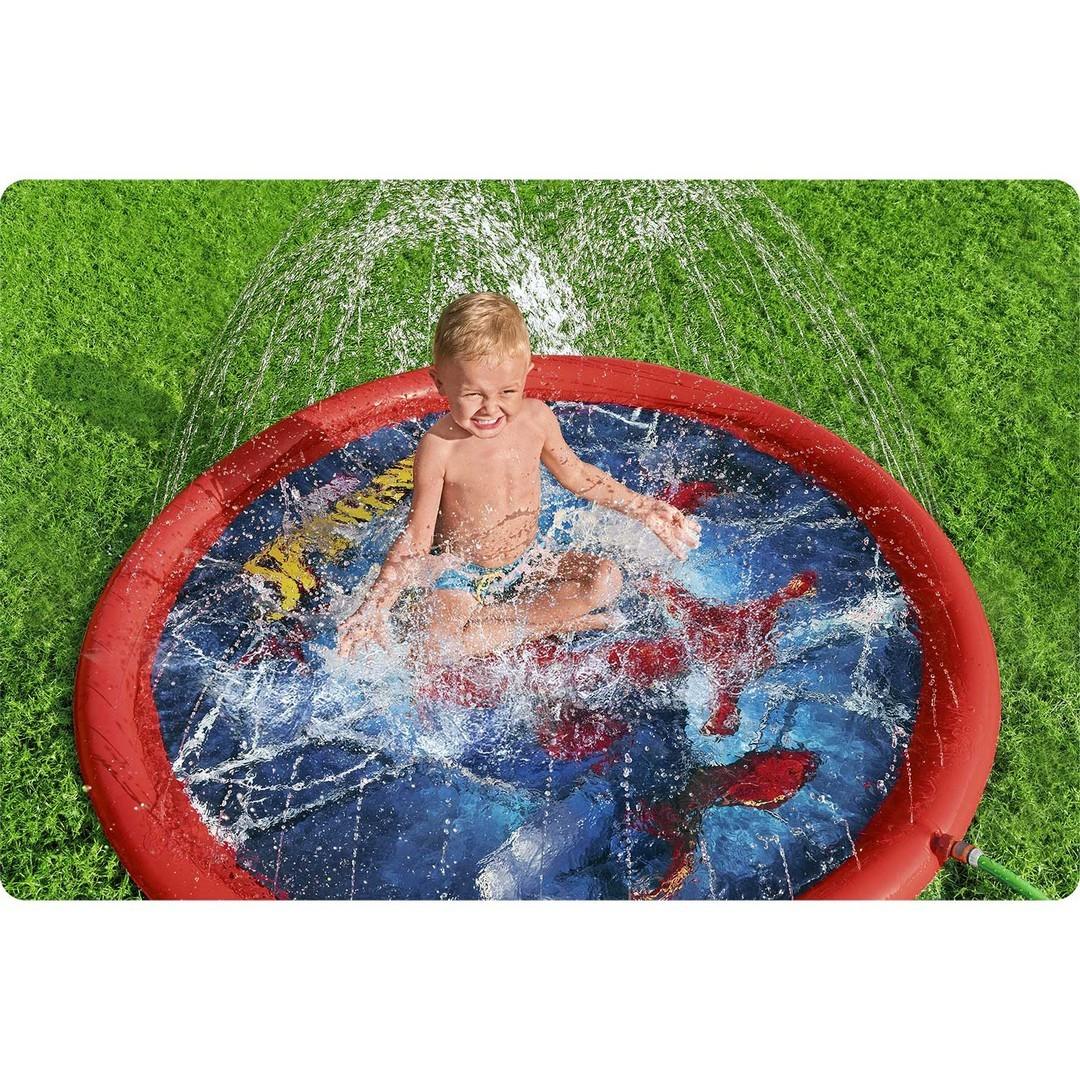 Inflatable paddling pool with fountain Spider-Man 165 cm Bestway 98792