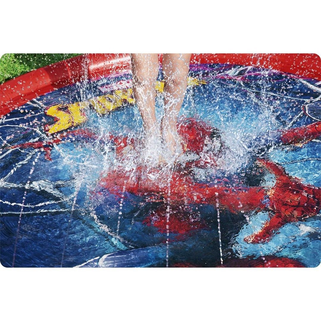 Inflatable paddling pool with fountain Spider-Man 165 cm Bestway 98792