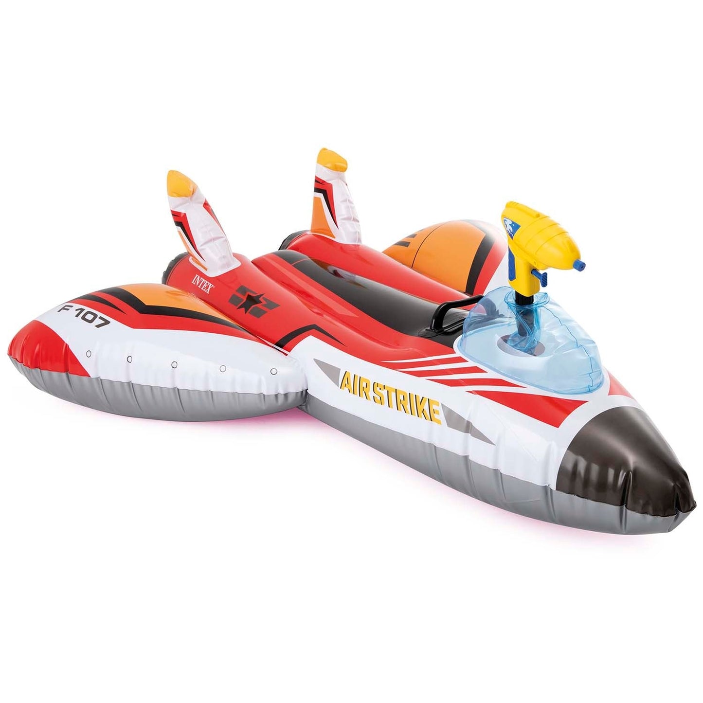 Inflatable plane with INTEX 57536 blue cannon