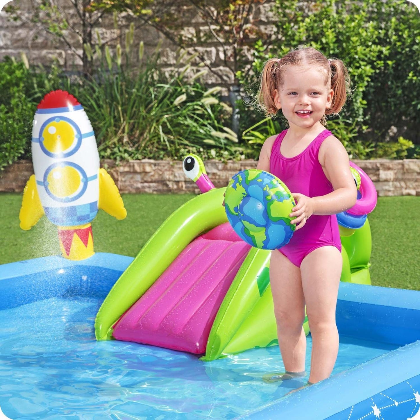 Inflatable playground Astronaut 228 x 206 x 84 cm Bestway 53126
