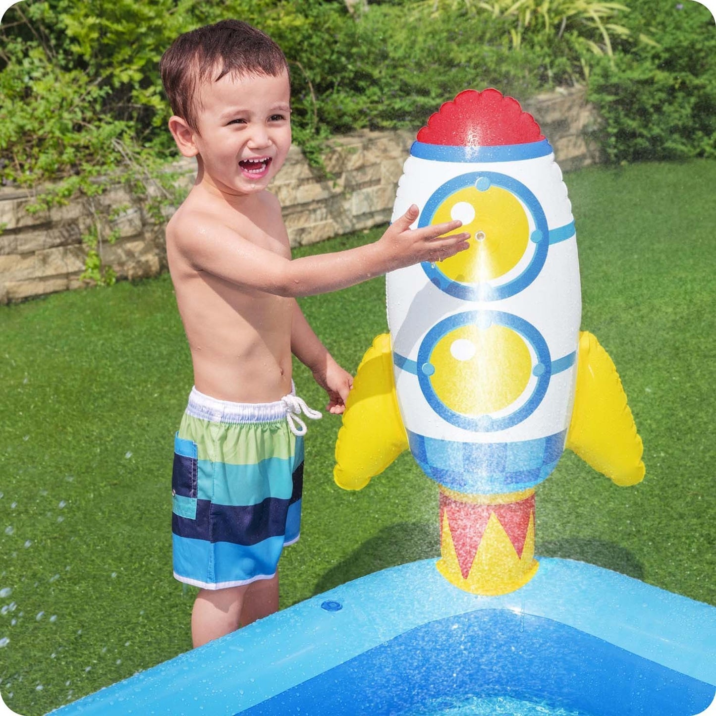 Inflatable playground Astronaut 228 x 206 x 84 cm Bestway 53126