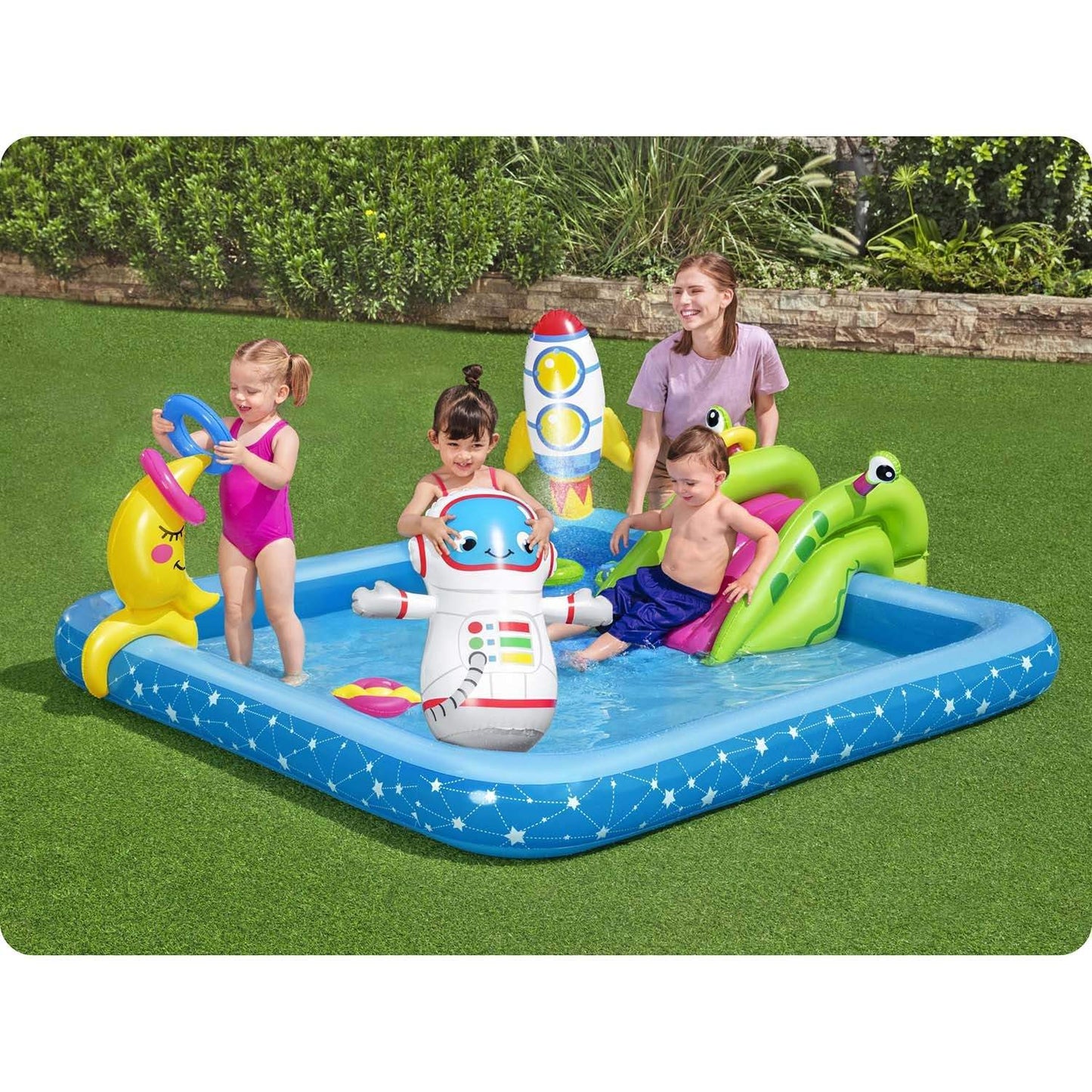 Inflatable playground Astronaut 228 x 206 x 84 cm Bestway 53126