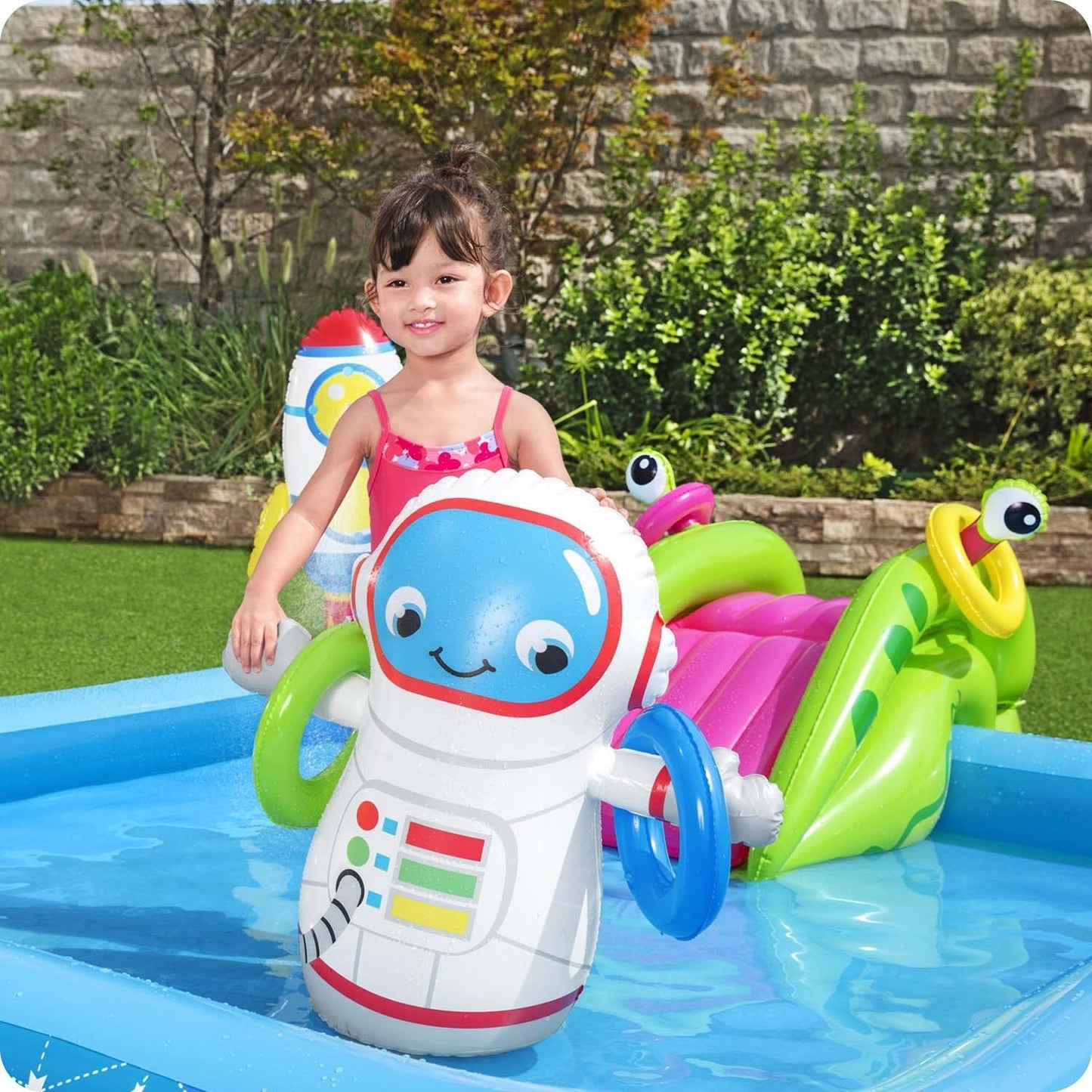 Inflatable playground Astronaut 228 x 206 x 84 cm Bestway 53126