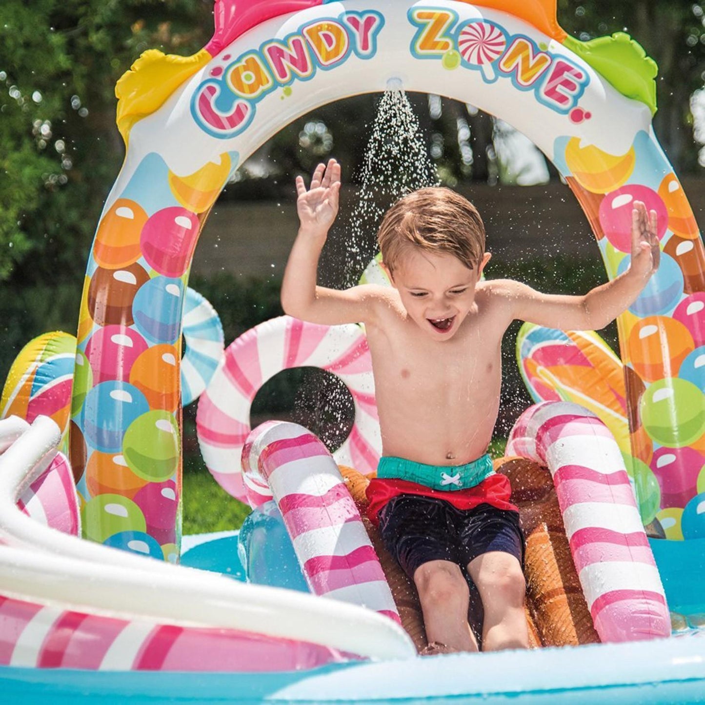 Inflatable playground Candy 295 x 191 x 130 cm INTEX 57149