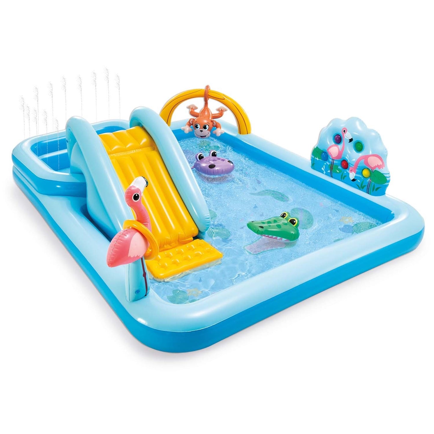 Inflatable playground Jungle 244 x 198 x 71 cm Intex 57161