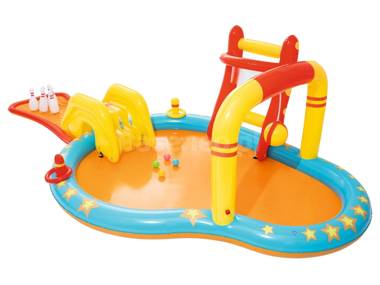 Inflatable playground Night Camp 435 x 213 x 117 cm Bestway 53068